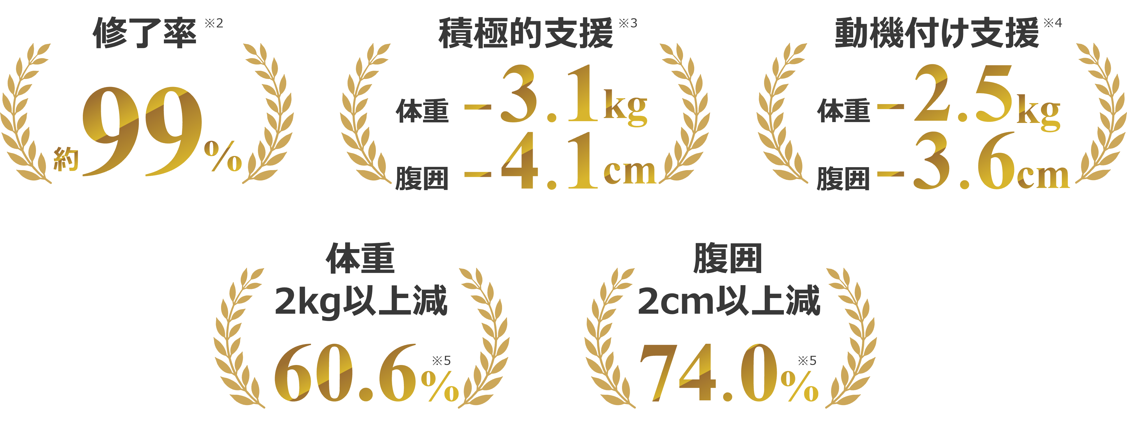 RIZAP特定保健指導の実績