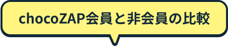 chocoZAP会員と非会員の比較